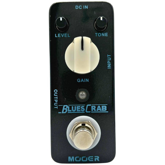 MOOER Blues Crab Overdrive Effects Mini Pedal