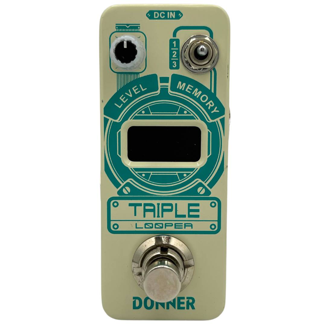 DONNER Triple Looper Mini Effects Pedal