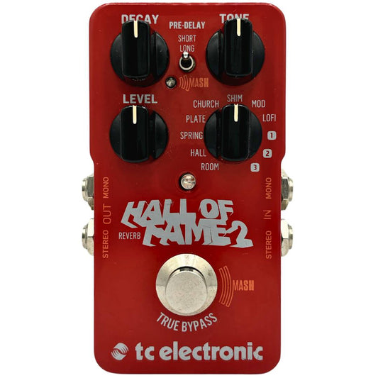 TC Electronic Hall Of Fame 2 Reverb Effects Pedal