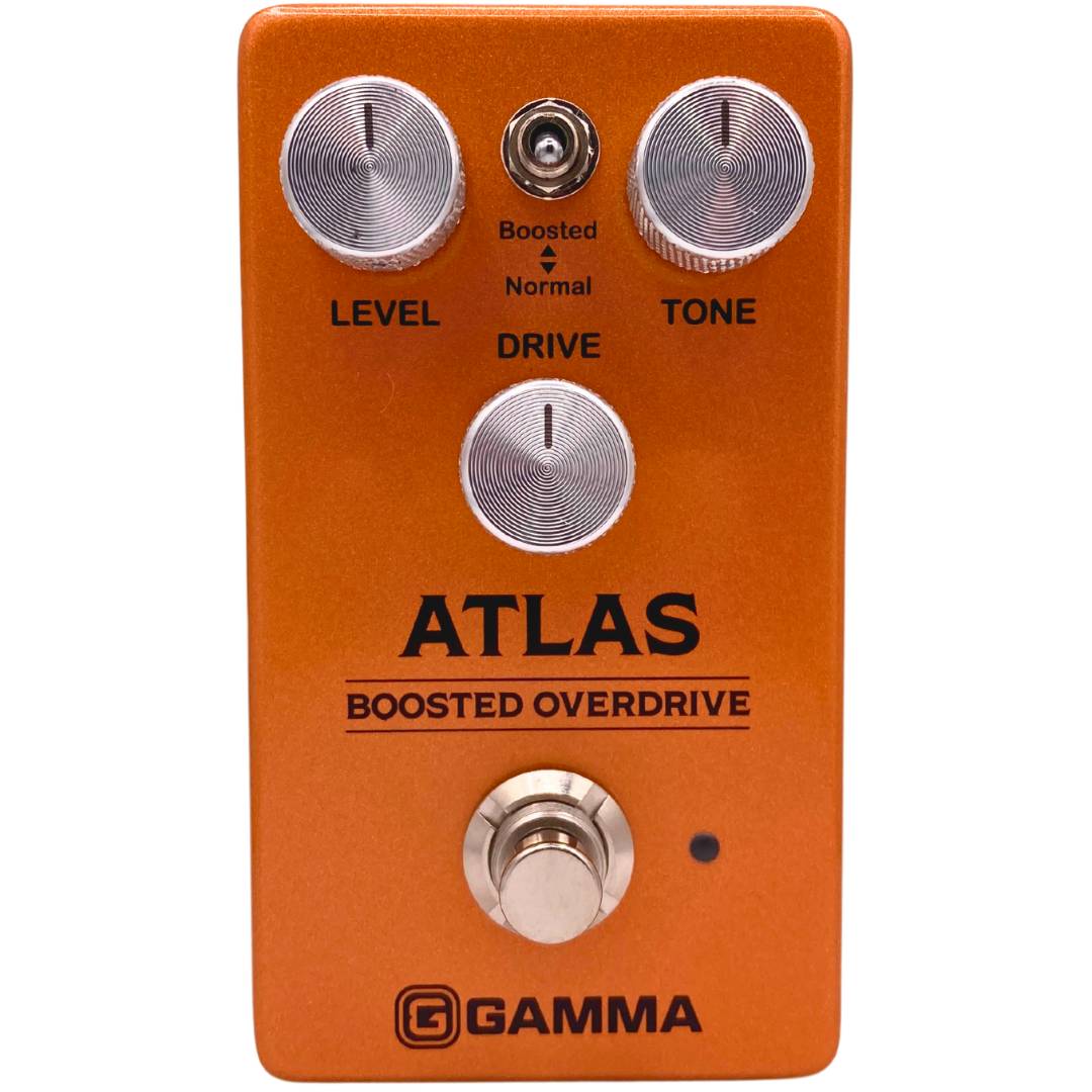 GAMMA_Atlas_Boosted_Overdrive_Effects_Pedal_front