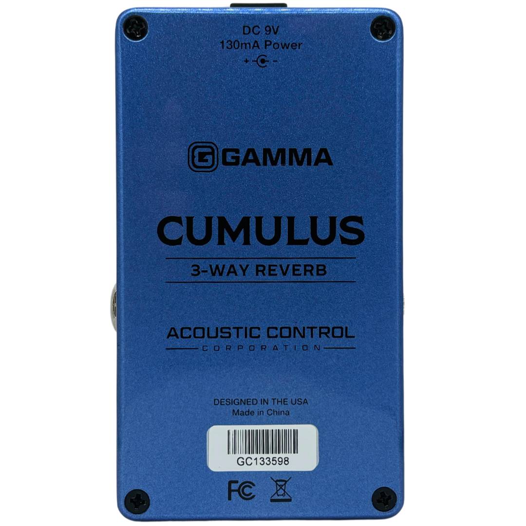 GAMMA CUMULUS 3-Way Reverb Effects Pedal