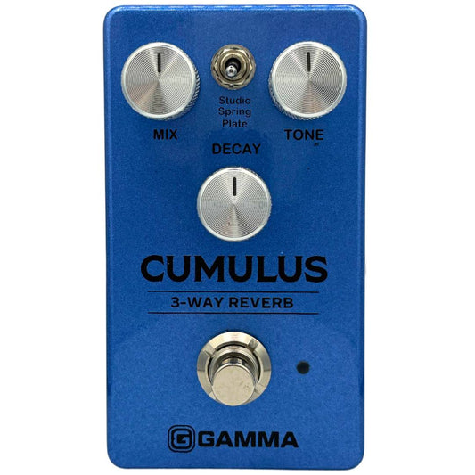 GAMMA CUMULUS 3-Way Reverb Effects Pedal